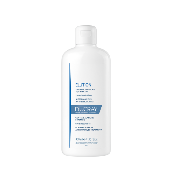 Ducray Elution Нежен балансиращ шампоан 400мл