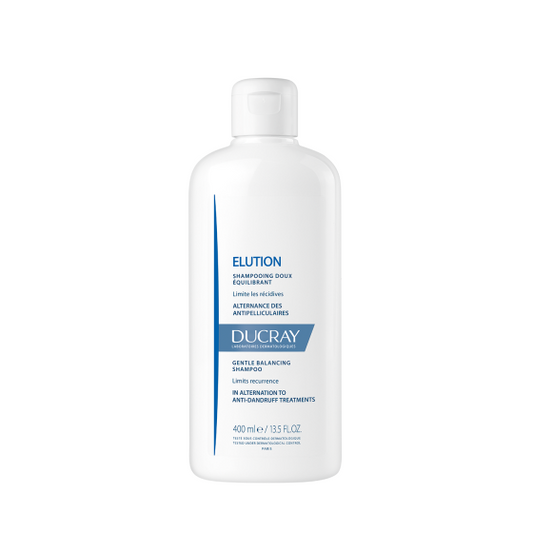 Ducray Elution Нежен балансиращ шампоан 400мл
