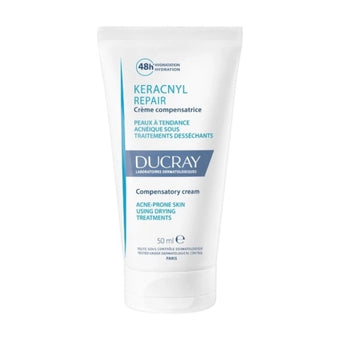 compare product Ducray keracnyl repair крем с 48часова хидратация 50ml