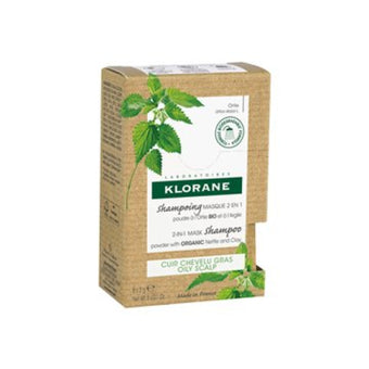 compare product Klorane nettle 2в1 прахообразна маска-шампоан за мазна коса с органична коприва и глина 8х3г