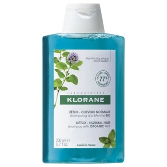 compare product Klorane mint детоксикиращ шампоан за всеки тип коса с водна мента 200мл