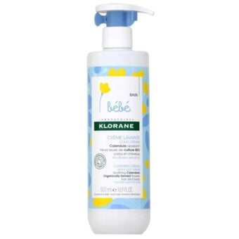 compare product Klorane bebe богат измиващ крем лавант за коса и тяло с колд крем и невен 500мл