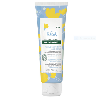 compare product Klorane bebe подхранващ колд крем за суха и много суха кожа за лице, тяло и ръце с невен 125мл