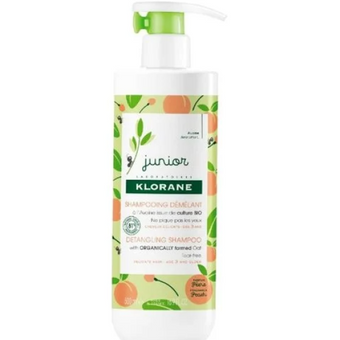 compare product Klorane junior шампоан за коса за разресване с органичен екстракт от овес и аромat на праскова 500мл