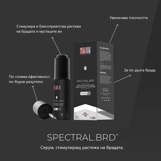 Spectral brd серум стимулиращ растежа на брадата 30 ml - Снимка 2 от 6