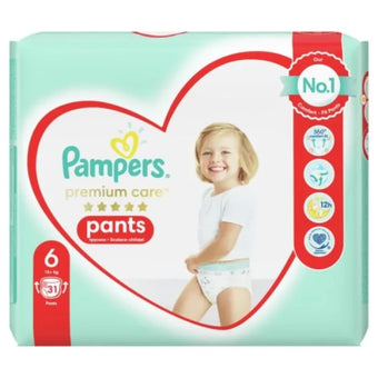 compare product Pampers premium care пелени-гащи vp размер 6 /15+кг./ х31