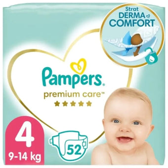 compare product Pampers premium care пелени vp размер 4 /9-14кг./ maxi х52