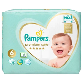 compare product Pampers premium care пелени vp размер 6 /13+кг.) extra large x38