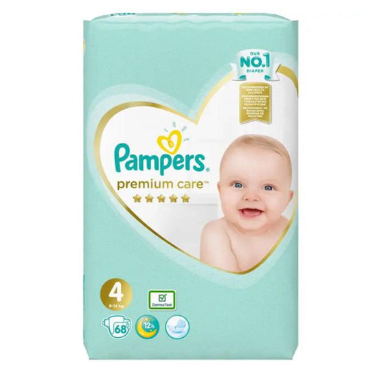 Pampers premium care пелени jp размер  4 / 9-14кг./ maxi х68