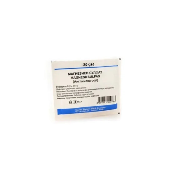 MAGNESIUM SULFURIC (C+X) Магнезиев сулфат 30г химакс