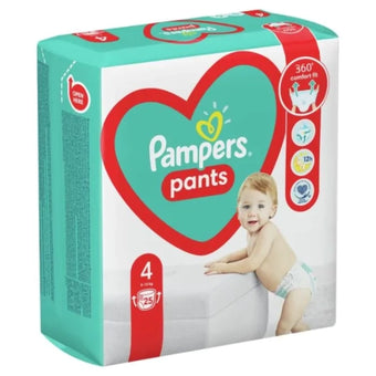 compare product Pampers пелени-гащи cp размер 4 / 9-15кг./ х25