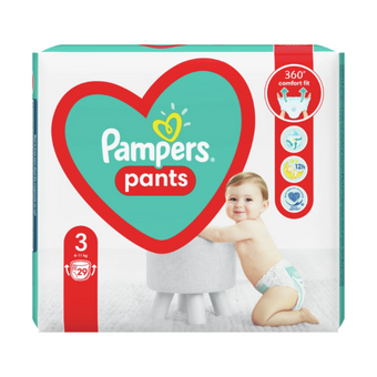 compare product Pampers пелени-гащи cp размер 3 / 6-11кг./ х29