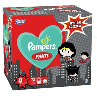 compare product Pampers warner bros пелени-гащи gpp размер 4 / 9-15кг./ х72