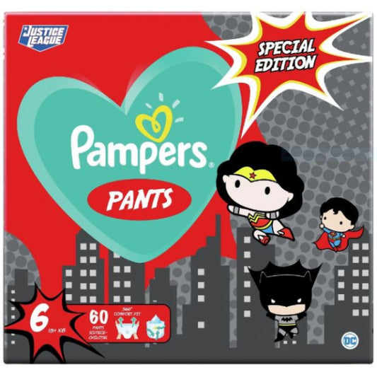 Pampers warner bros пелени-гащи gpp размер 6 / 14-19кг./ х60