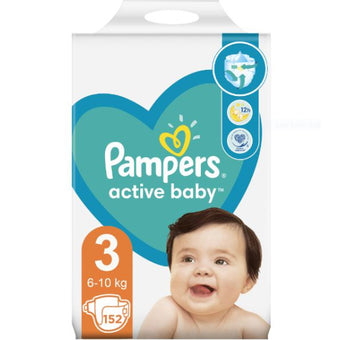 compare product Pampers active baby пелени gpp размер 3 / 6-10кг./ x104