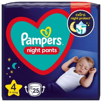 compare product Pampers night пелени-гащи vp размер 4 / 9-15кг./ х25