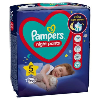 compare product Pampers night пелени-гащи vp размер 5 / 12-17кг./ х22