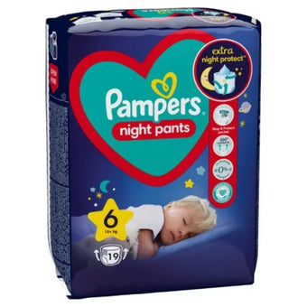 compare product Pampers night пелени-гащи vp размер 6 / 15+кг./ х19