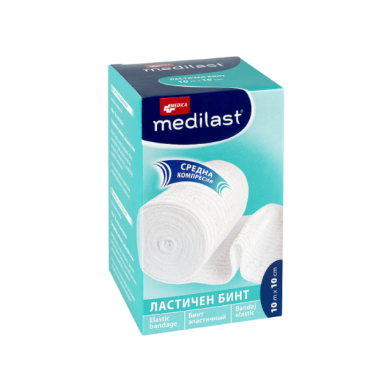 MEDICA Бинт ластичен 10м/10см medica - Снимка 2 от 2