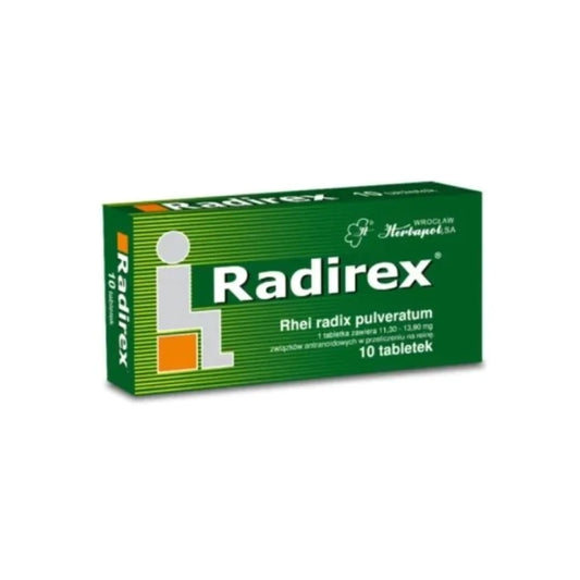 RADIREX Радирекс таблетки  при запек 513мг х10