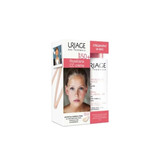 compare product Uriage промо roseliane cc тониран крем spf50+ светъл нюанс 40мл + мицеларна вода 100мл