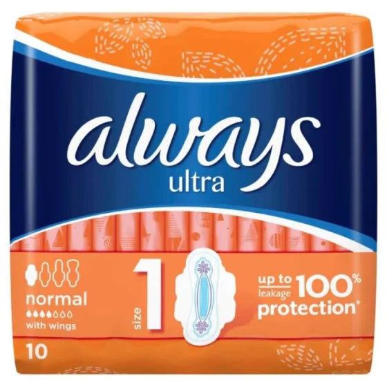 ALWAYS Дамски превръзки always normal dry x10