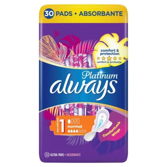 ALWAYS Дамски превръзки always platinum normal quattro x30