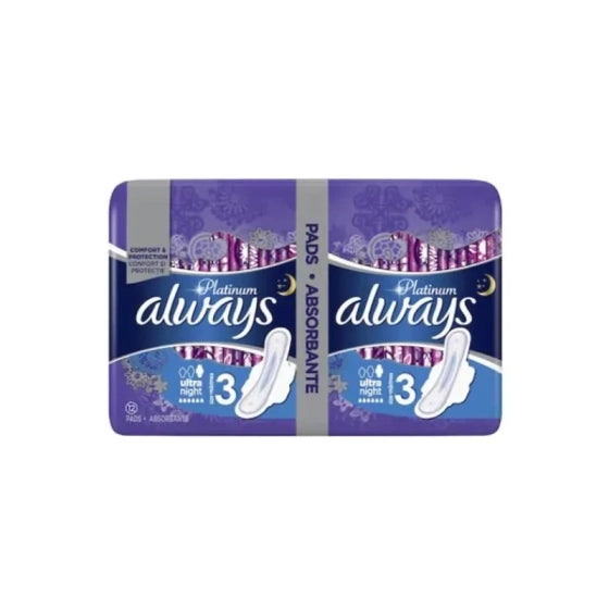 ALWAYS Дамски превръзки always platinum night duo