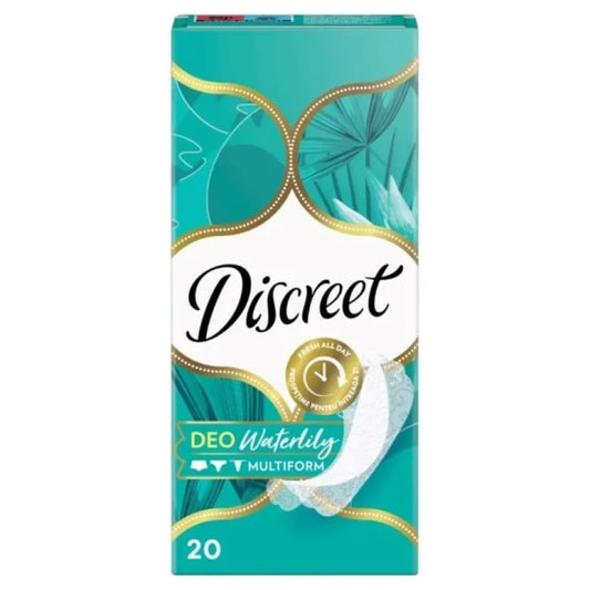 DISCREET Дамски превръзки discreet deo water lilly x20