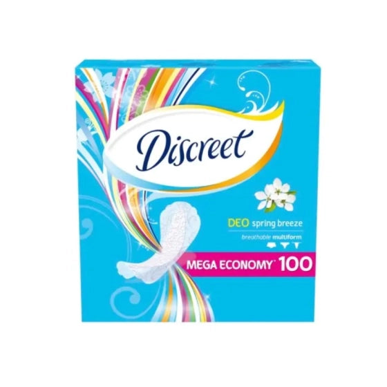 DISCREET Дамски превръзки discreet deo spring breeze x100