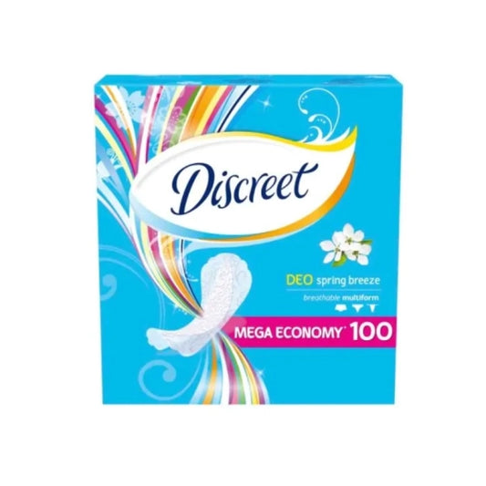 DISCREET Дамски превръзки discreet deo spring breeze x100