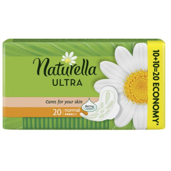 NATURELLA Дамски превръзки naturella ultra normal duo x20