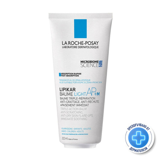 La roche-posay lipikar ap+м light  балсам за тяло 200мл еко опаковка