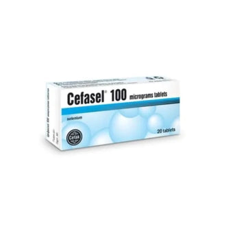 compare product Цефасел таблетки при дефицит на селен 100мкг х20