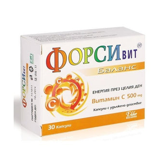 compare product Форсивит баланс витамин с 500мг капсули х 30