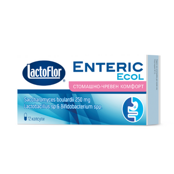 compare product LactoFlor Enteric Ecol капсули при диария х12