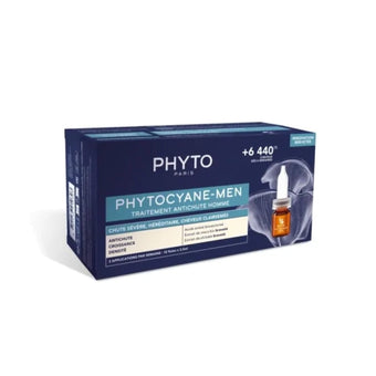 compare product Phyto phytocyane терапия против прогресивен косопад при мъже 12x3,5ml