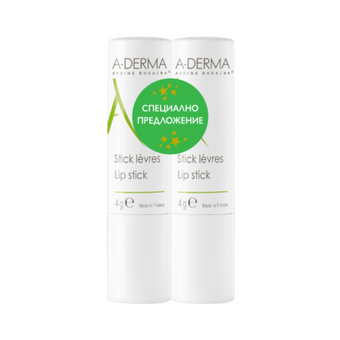 compare product Комплект A-Derma Стик за устни 2х4г