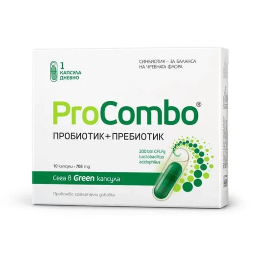 VITASLIM INNOVE ProCombo Пробиотик с пребиотик капсули х10 Vitaslim Innove