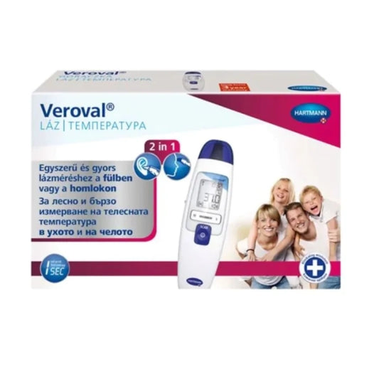 HARTMANN Veroval 2в1 инфрачервен термометър за ухо и чело Hartmann