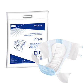 compare product MoliCare пелени размер M х 10 165332 Hartmann