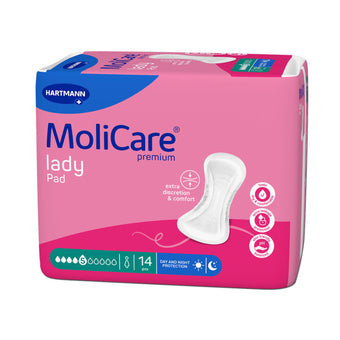 compare product MoliCare подложки за жени 5 капки х 14, 168670 Hartmann