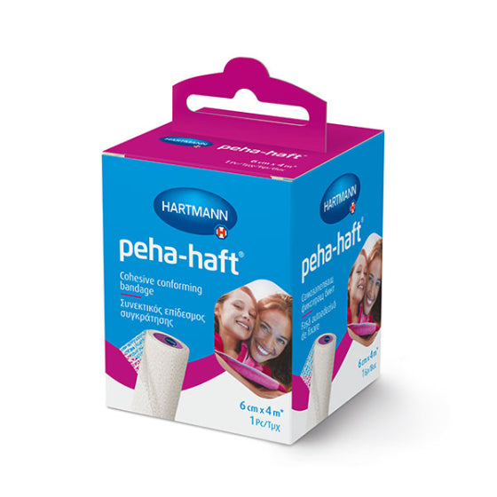HARTMANN Бинт Peha-haft самозалепващ размер 4м/6см Hartmann