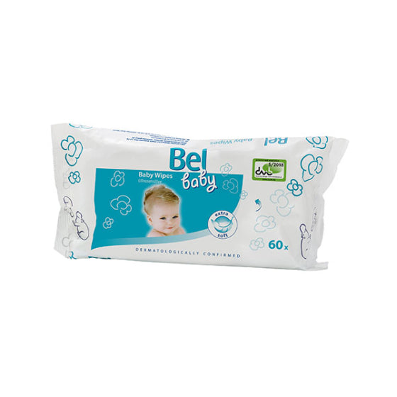 BEL Бел влажни кърпи за бебета х 60, 916292