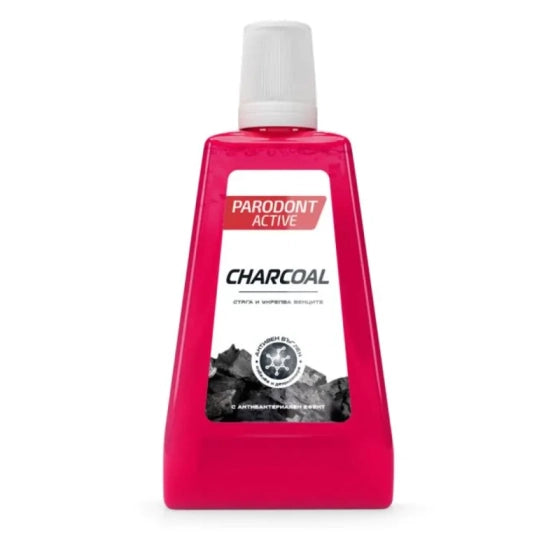 ASTERA Вода за уста Parodont Active Charcoal 500 мл