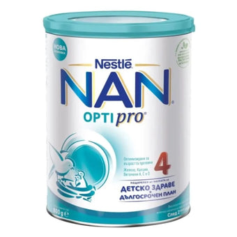 compare product Nestle NAN Optipro 4 HM-O Висококачественa обогатенa млечна напитка на прах 24+ месеца 800г