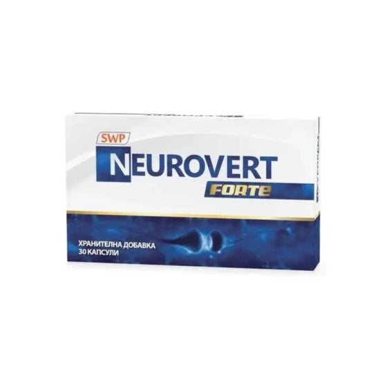 NEUROVERT Неуроверт Форте за нервната система капсули х30 SUN WAVE - Снимка 2 от 2