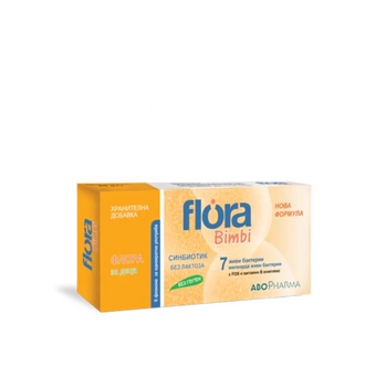 compare product Flora Bimbi 7 Синбиотик флакони за деца за поддържане на чревния баланс х6 Abopharma