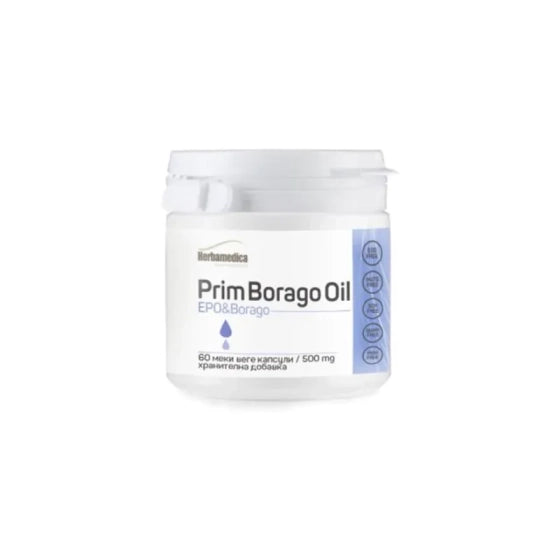 PRIM OIL Прим Ойл Бораго капсули за хормонален баланс х60 Herbamedica