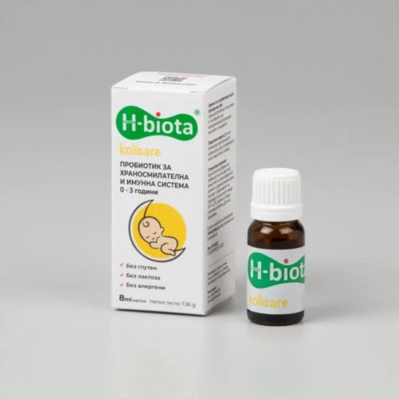 H-BIOTA KOLICARE DROPS H-biota капки при колики 8мл